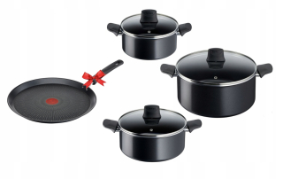 Sada hrncov 20/24/28 cm s pokrievkami TEFAL Generous Cook 6 ks.